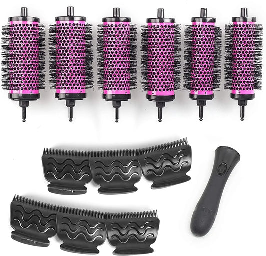 Professional Round Detachable Barrel Brush Set