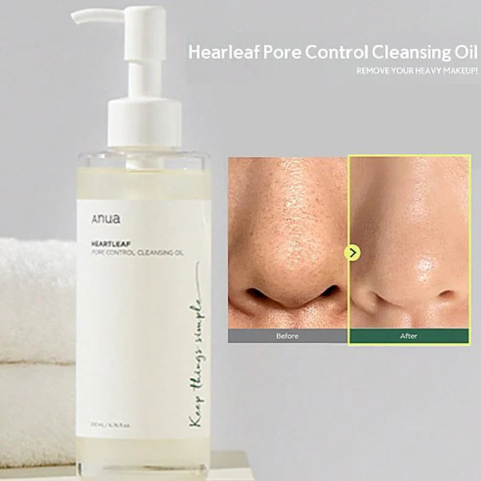 ANUA heartleaf pore control cleansing oil