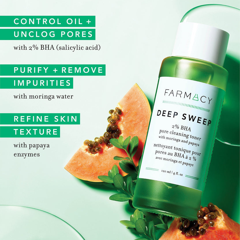 Farmacy Deep BHA 2% Glow Pore Cleaning toner 120ml