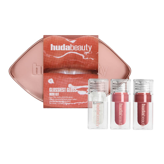 Huda Beauty's Glossiest Gloss Trio