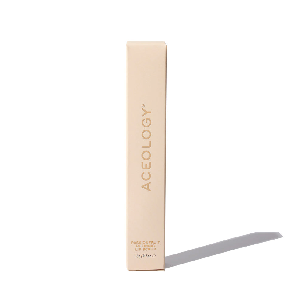 Aceology Passionfruit refining pink lip scrub