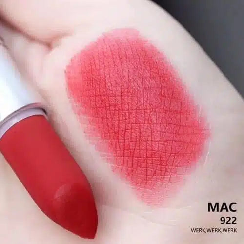 MAC COSMETICS Powder Kiss Lipstick Werk Week Full Size