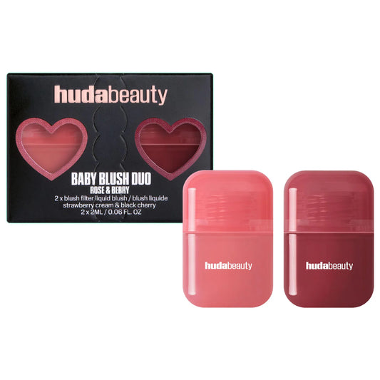 HUDA BEAUTY's Mini Baby Blush Duo Set