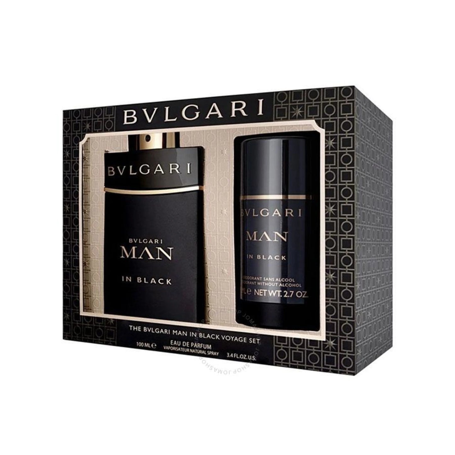 Bvlgari MAN in Black Edp Perfume 100 ml +Deodorant 75ml