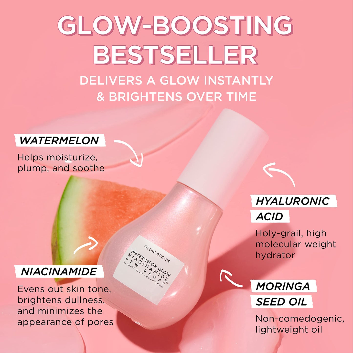 GLOW RECIPE WATERMELON GLOW NIACINAMIDE DEW DROPS