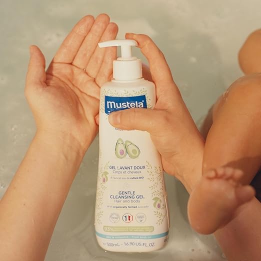 Mustela Baby Gentle Cleansing Gel - Baby Hair & Body Wash