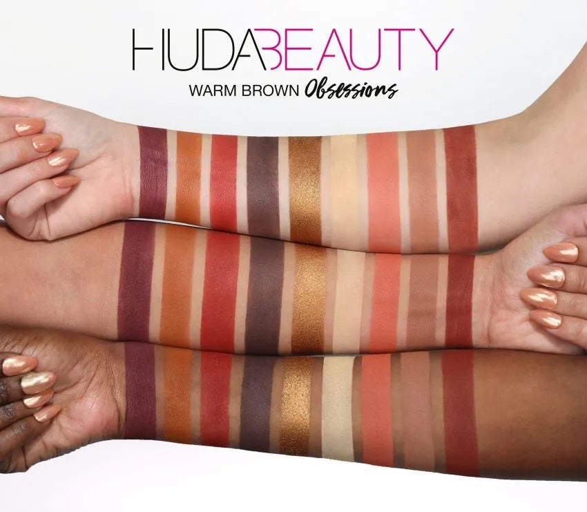 Huda Beauty Obsession Eyeshadow Warm Brown (Sold out everywhere)
