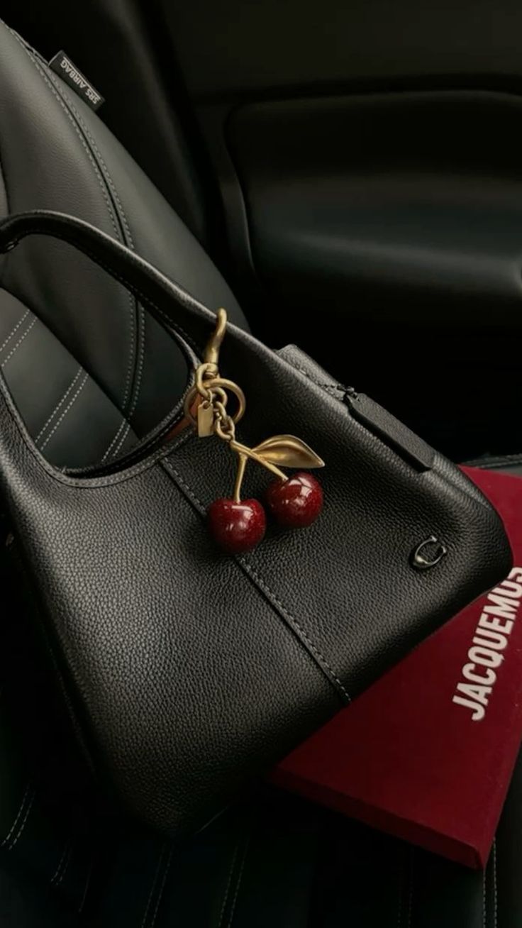 Viral Cherry Keychain