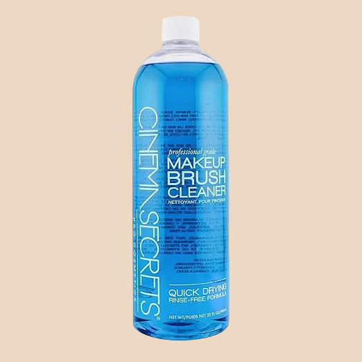 Cinema Secrets professional makeup brush cleaner bottle