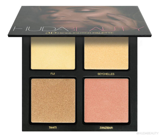 Huda Beauty 3D highlighter palette -Limited Edition