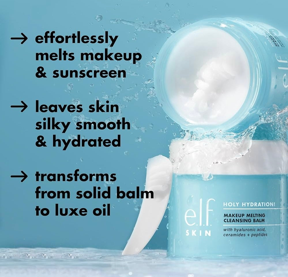 e.l.f. Holy Hydration Cleansing Balm – Makeup Remover Balm with Hyaluronic Acid | Imported Skincare in Pakistan