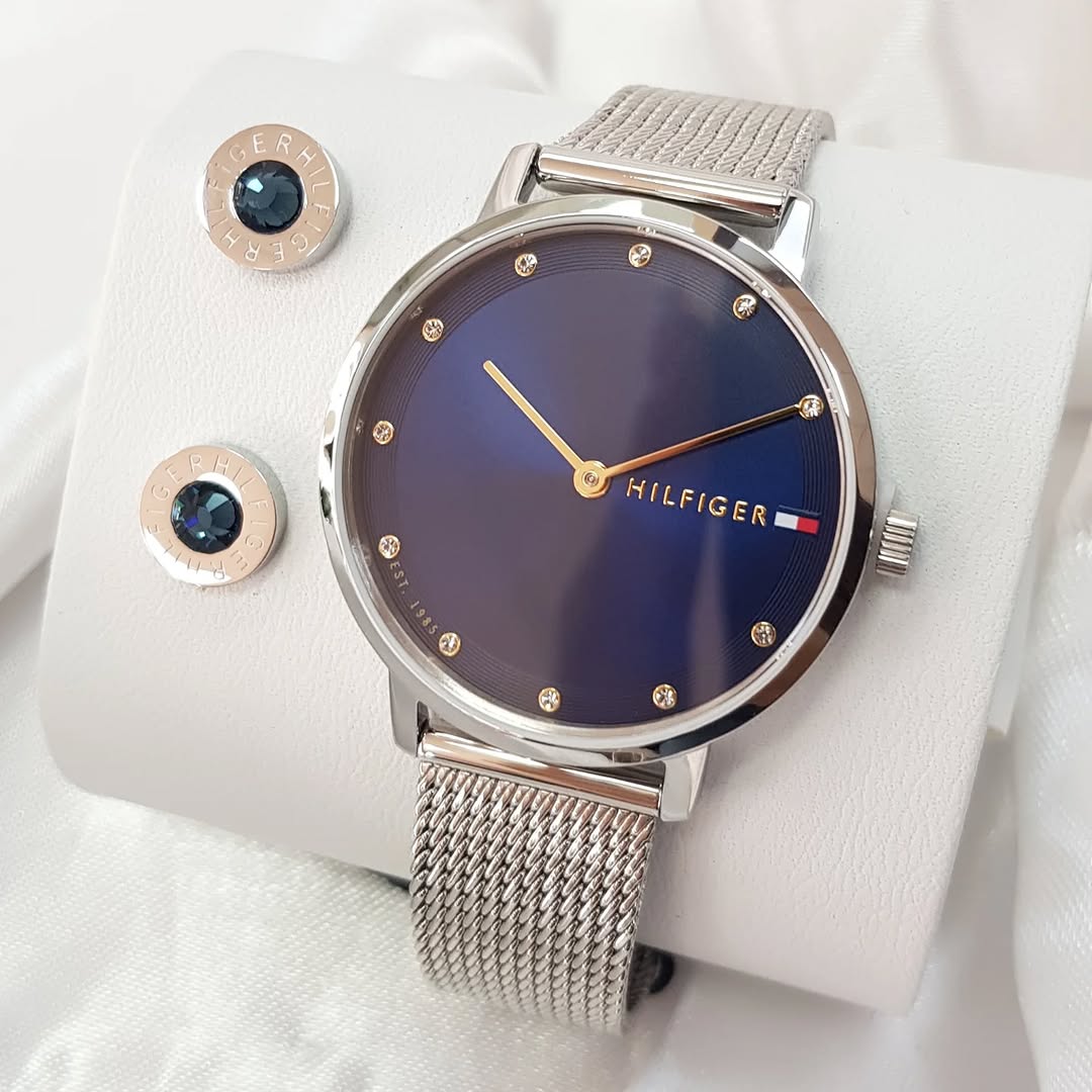 TOMMY HILFIGER Watch and Ear Stud Set