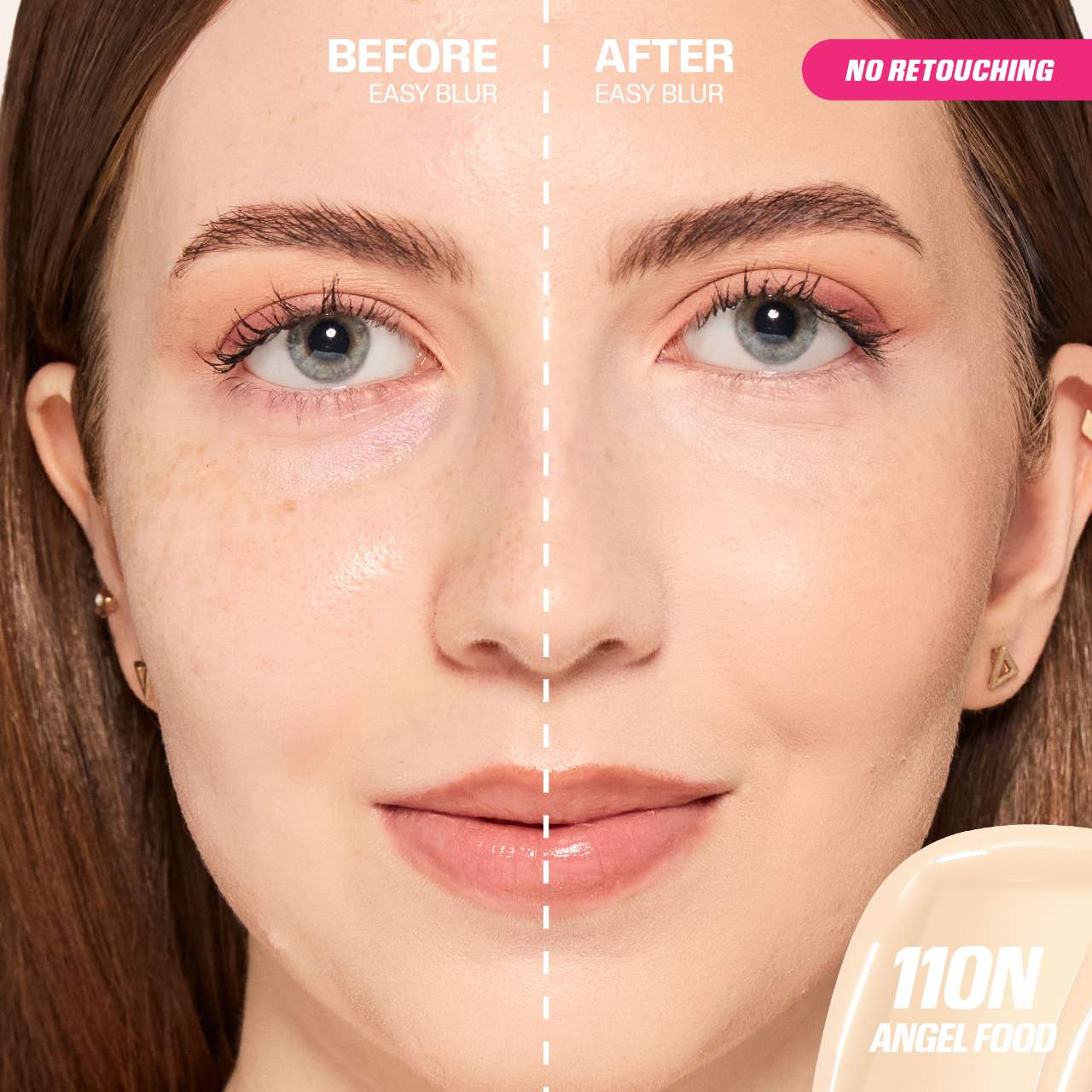 HUDA BEAUTY  Easy Blur Natural Airbrush Foundation with Niacinamide