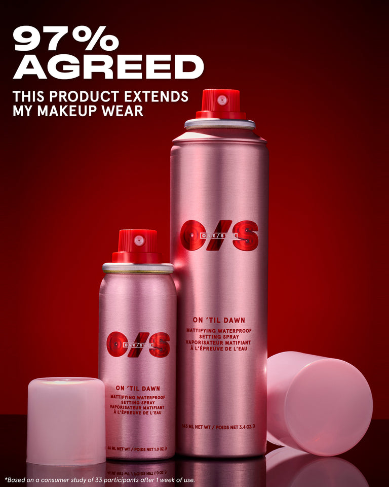 ONE SIZE On ‘Til Dawn Mattifying Waterproof Setting Spray