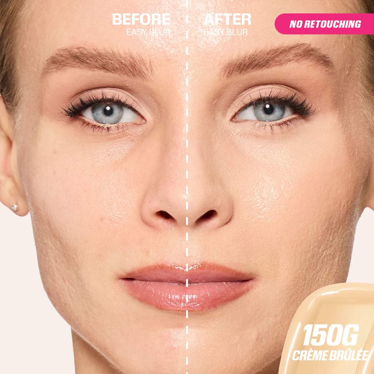 HUDA BEAUTY  Easy Blur Natural Airbrush Foundation with Niacinamide