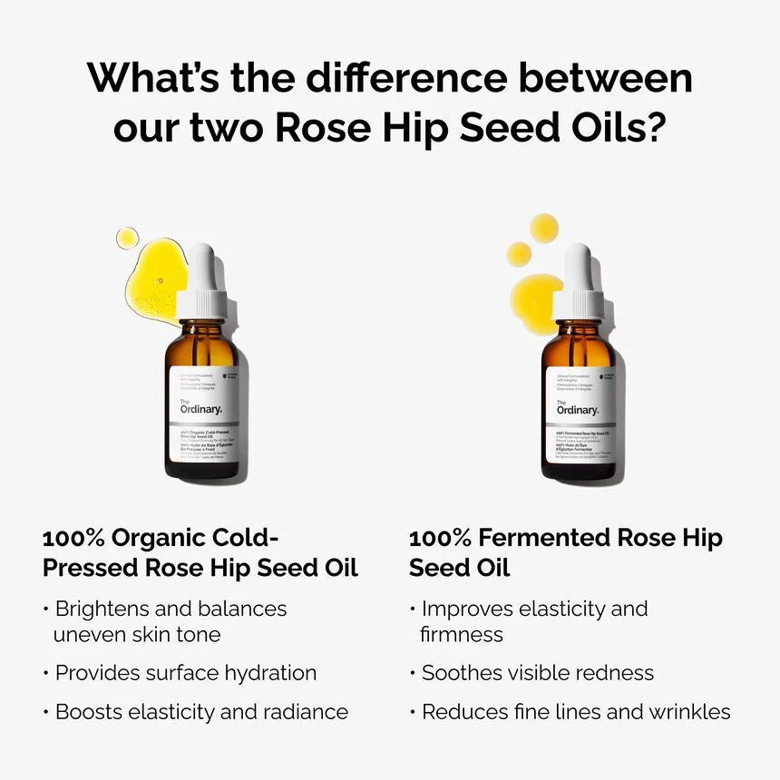 Ordinary 100% Organic Cold-Pressed Rose Hip Seed Oil