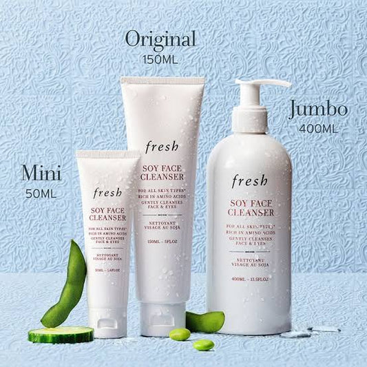 Fresh Soy Face Cleanser 400 ml JUMBO