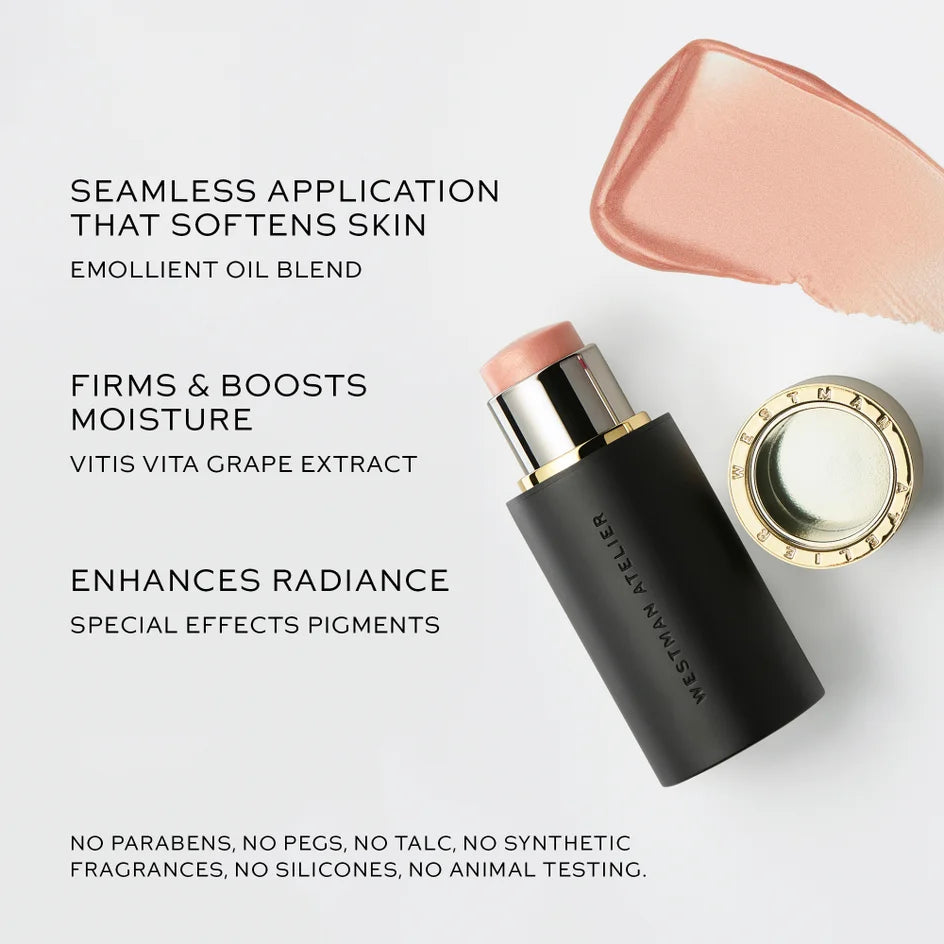 Westman Atelier Lit Up Highlight Stick in Nectar