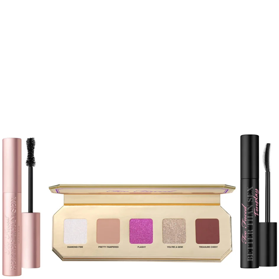 Too Faced You’re A Gem! 3-Piece Eye Makeup Set