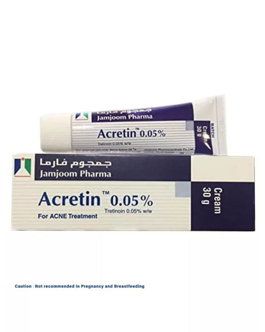 Jamjoom Pharma - Acretin 0.05% Cream For Acne Treatment