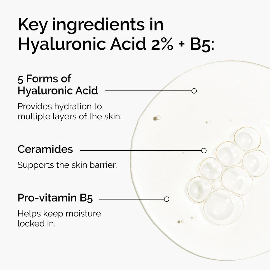 Ordinary Hyaluronic Acid 2%+B5 Serum