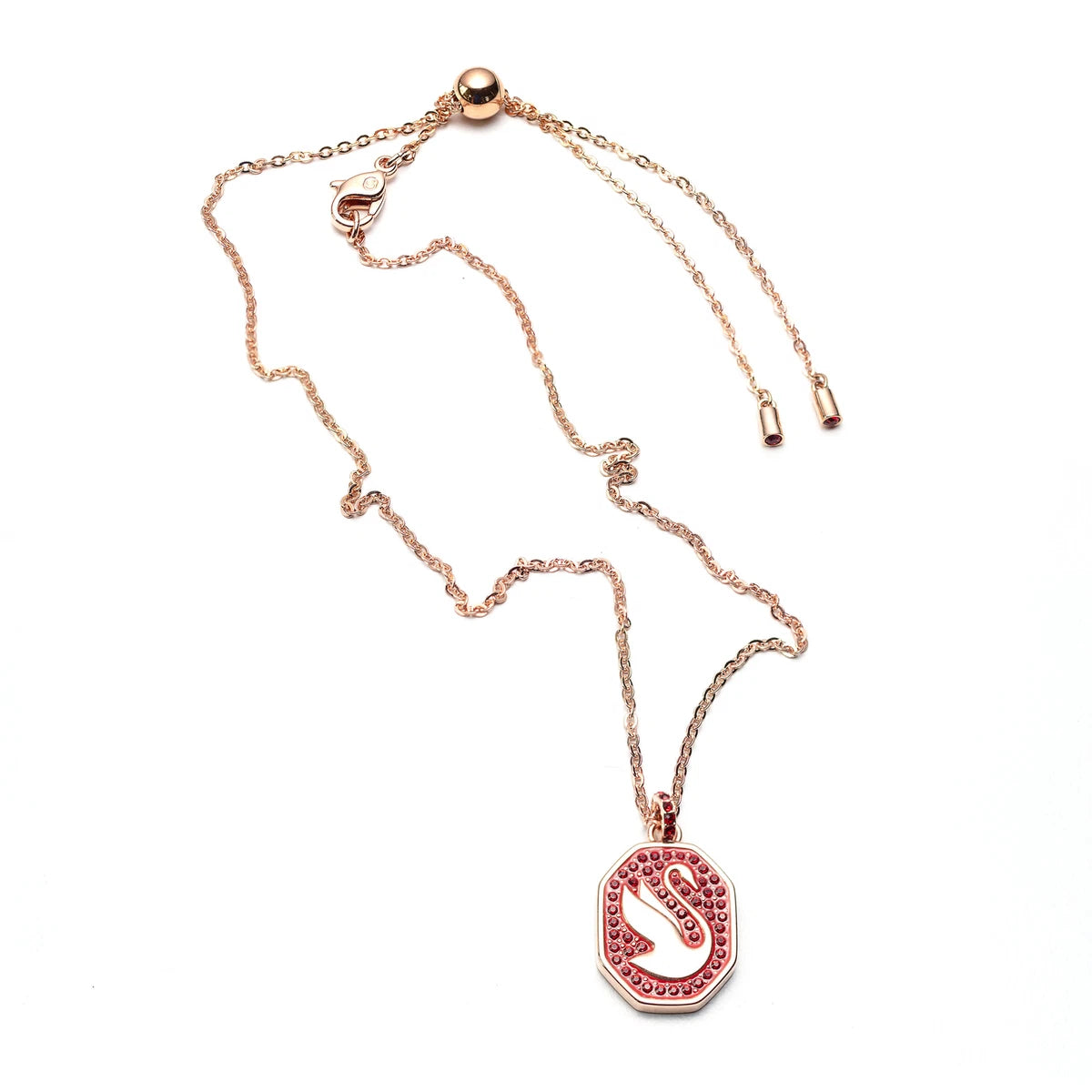 Swarovski Gold Plated Swan Necklace