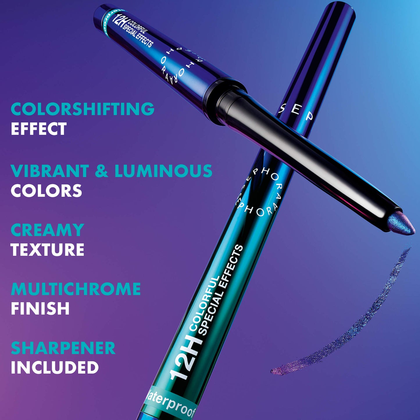 SEPHORA COLLECTION  12H Colorful Special Effects Multichrome Eyeliner