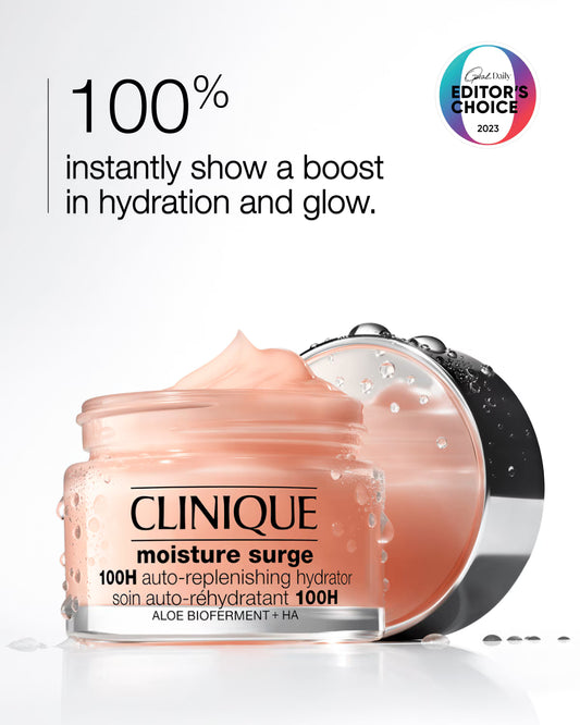 Clinique’s Moisture Surge™ 100H Auto-Replenishing Hydrator